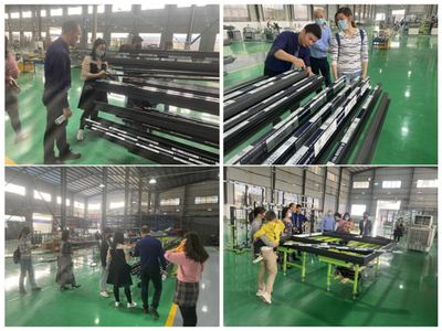 廣州花都融創(chuàng)文旅城業(yè)主代表團(tuán)蒞臨維佰帝門(mén)窗參觀交流 聚焦家具用五金配件創(chuàng)新與應(yīng)用